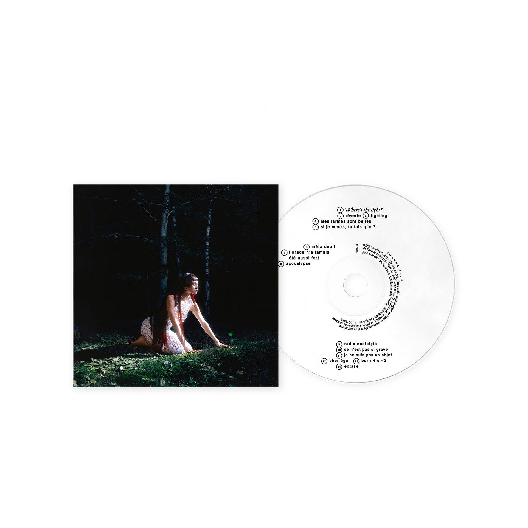 CD front where's the light de Joanna