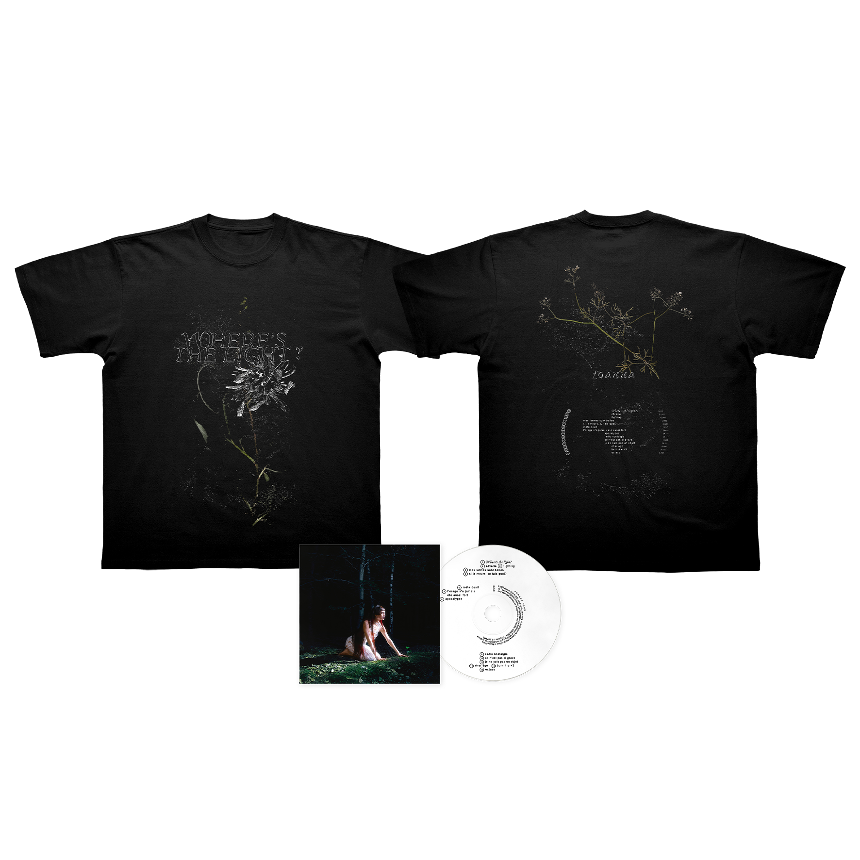 Pack CD et t-shirt