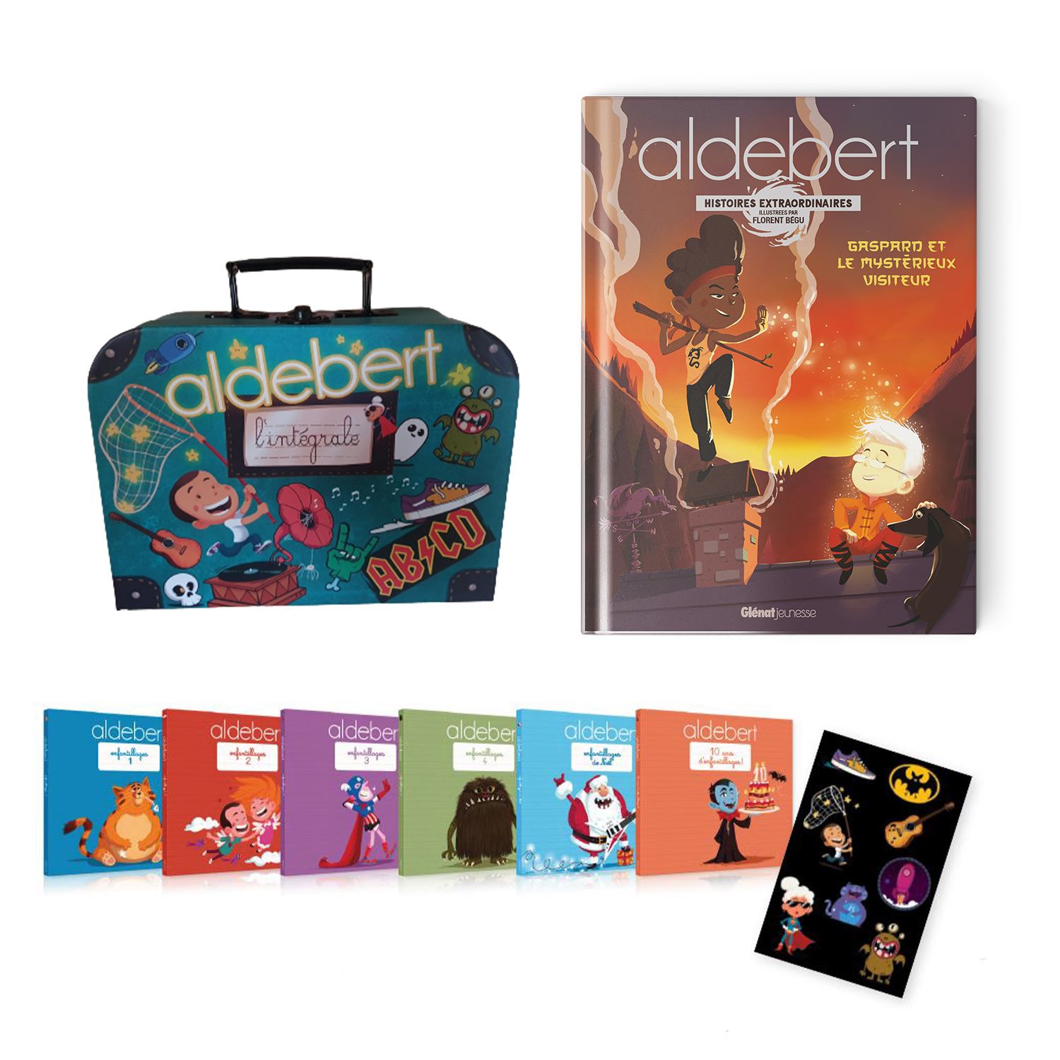 Pack cd t-shirt bleu