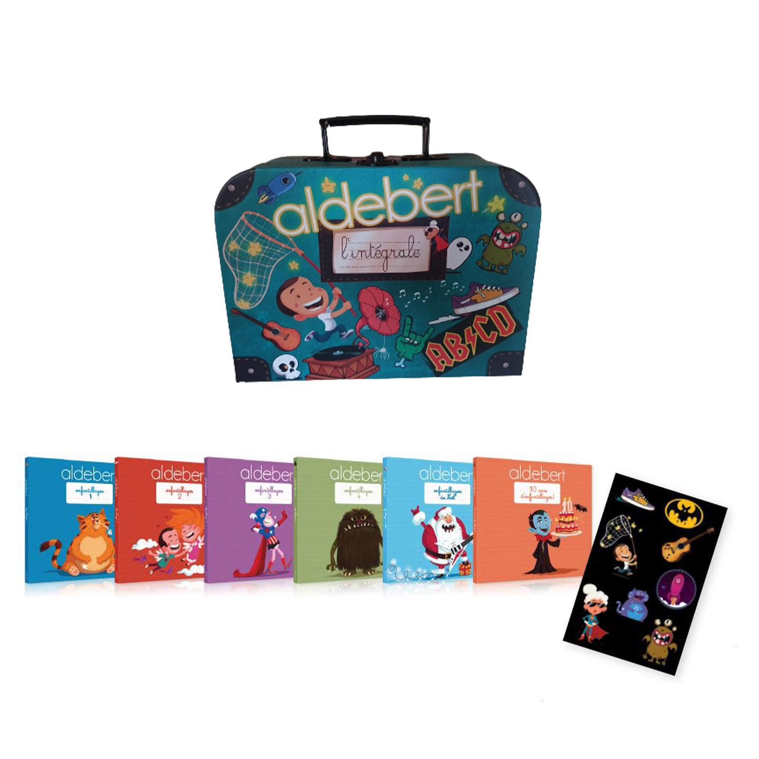 Pack cd t-shirt bleu