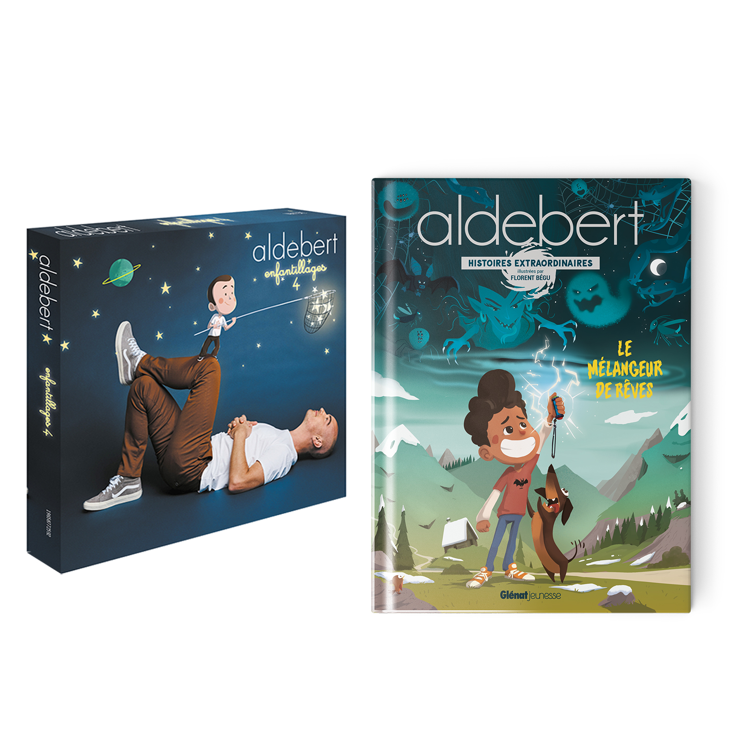 Pack cd t-shirt bleu